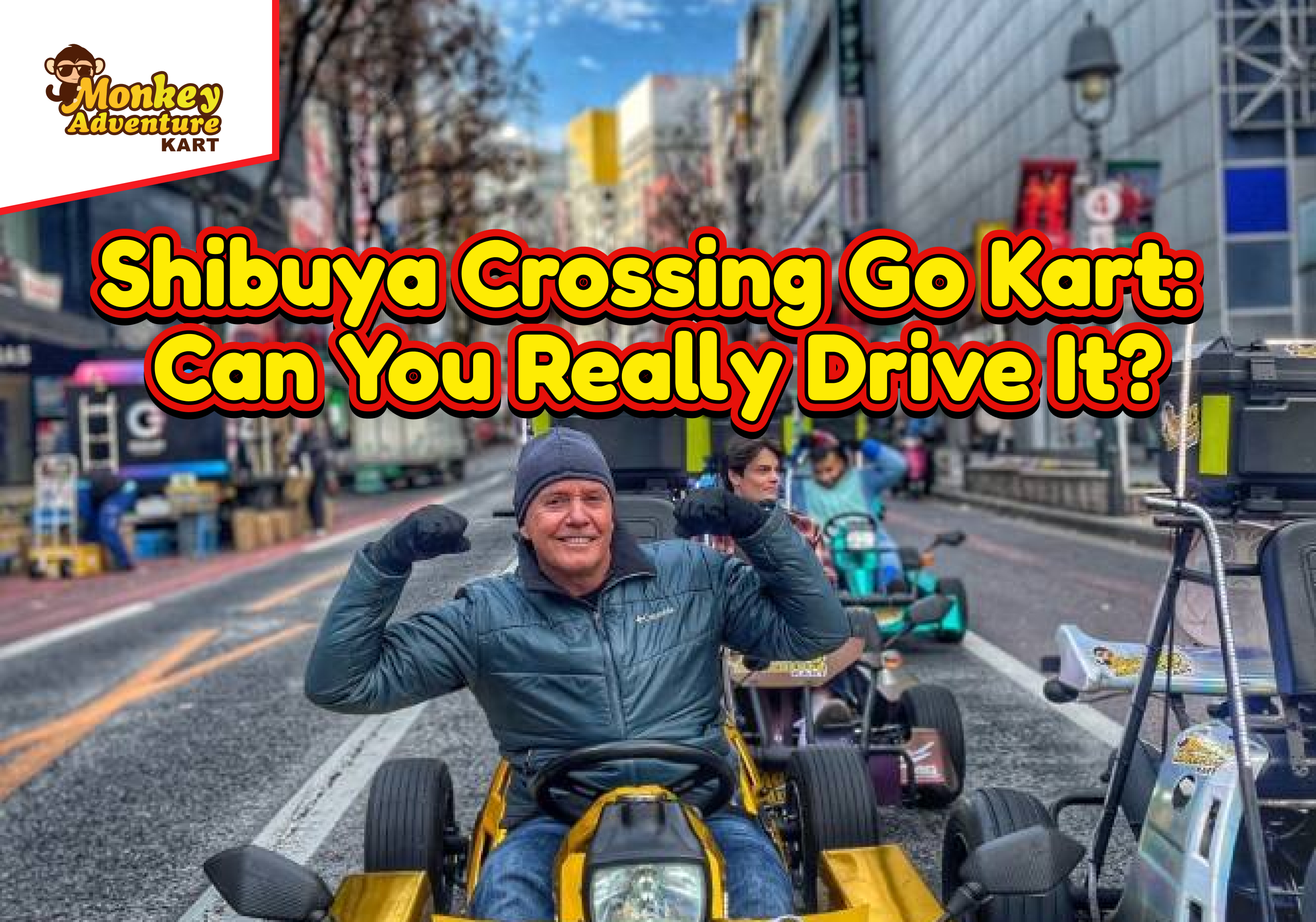 Shibuya Crossing Go Kart: Can You Really Drive It?